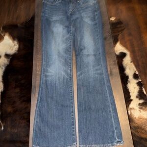 Lucky Brand Women's Medium Blue Flare Jeans